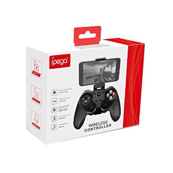 IPEGA PG9078 Touch Pad Wireless Bluetooth Game Controller Gamepad For Android & iOS Devices Black Color