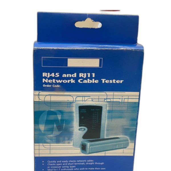 RJ45 and RJ11 Network Cable Tester