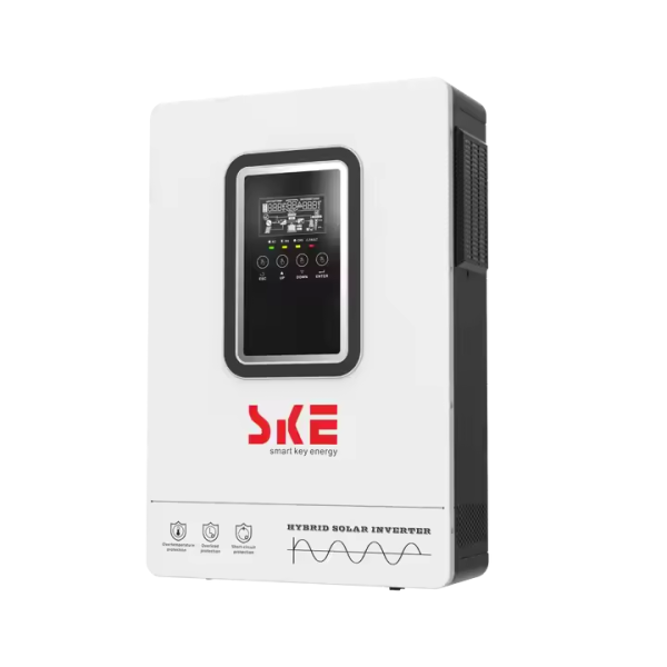 SKE 6.2KW Hybrid Solar System 100A Double MPPT Solar Controller 500V PV Charge Voltage 6KW 48V Hybrid Solar Inverter 6.2KW