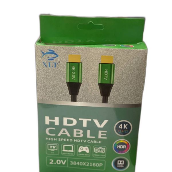 HDMI to HDMI 2.0 Version Cable 4K 1080P 1.5M HDMI Cable Black
